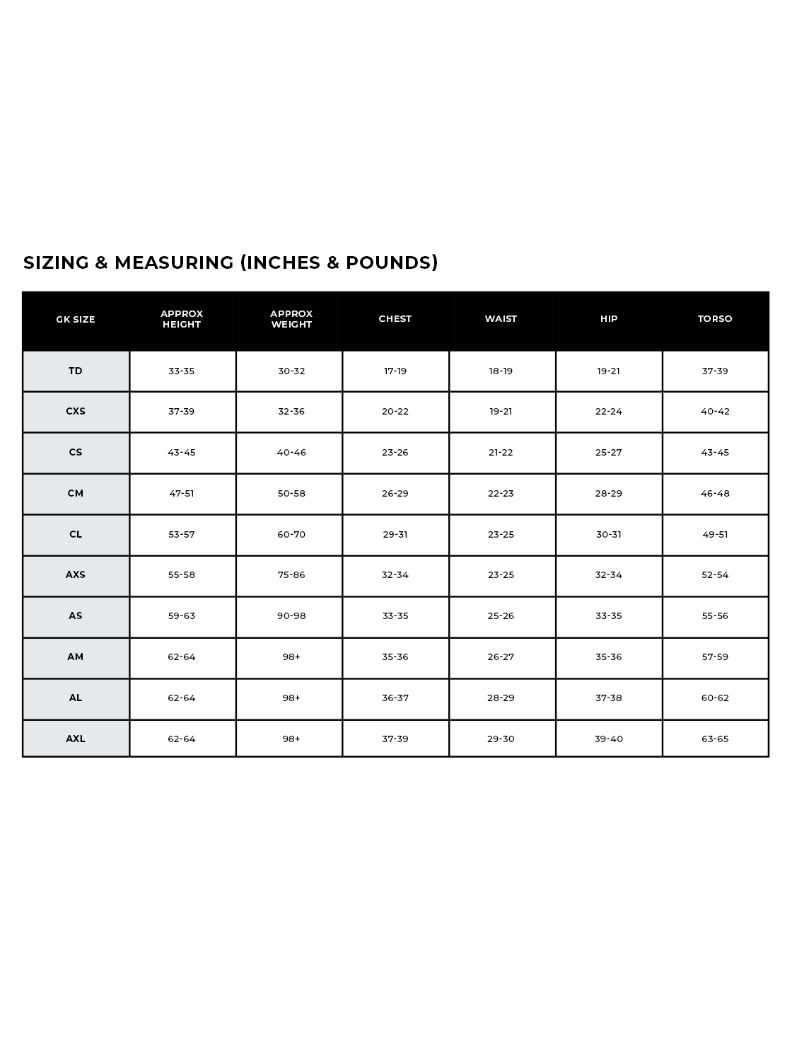 Size Chart for Denim Leggings | Denim jeggings, Size chart, Distressed denim